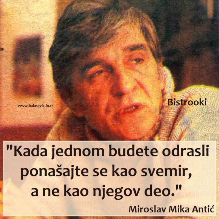 Miroslav Mika Anti Citati Bistrooki